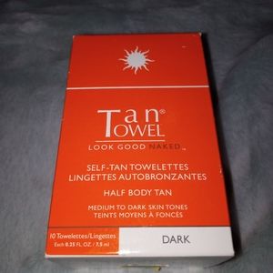 Tan towel-self tanning towels